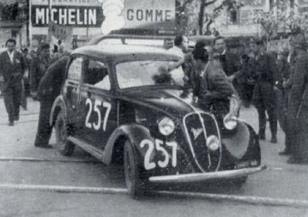 Armando Bevilacqua i P.Carboni – Fiat 1100 Metano.